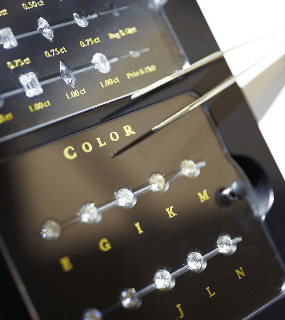 Gemstone color comparison tool